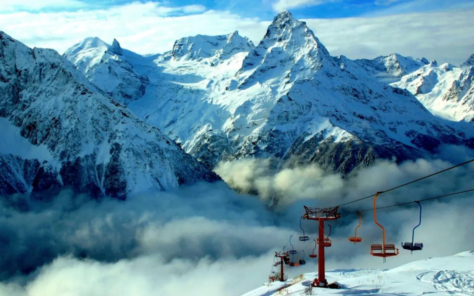 Фотография Зимние каникулы в Домбае